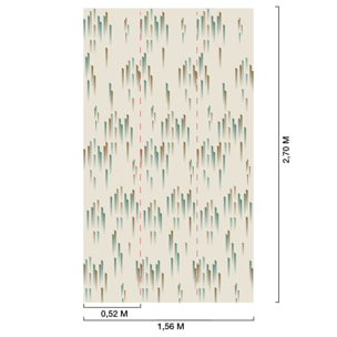 Papier peint, design lines Intissé