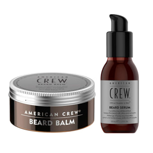 AMERICAN CREW kit Beard Balm 60gr + Shaving Skincare Beard Serum 50ml