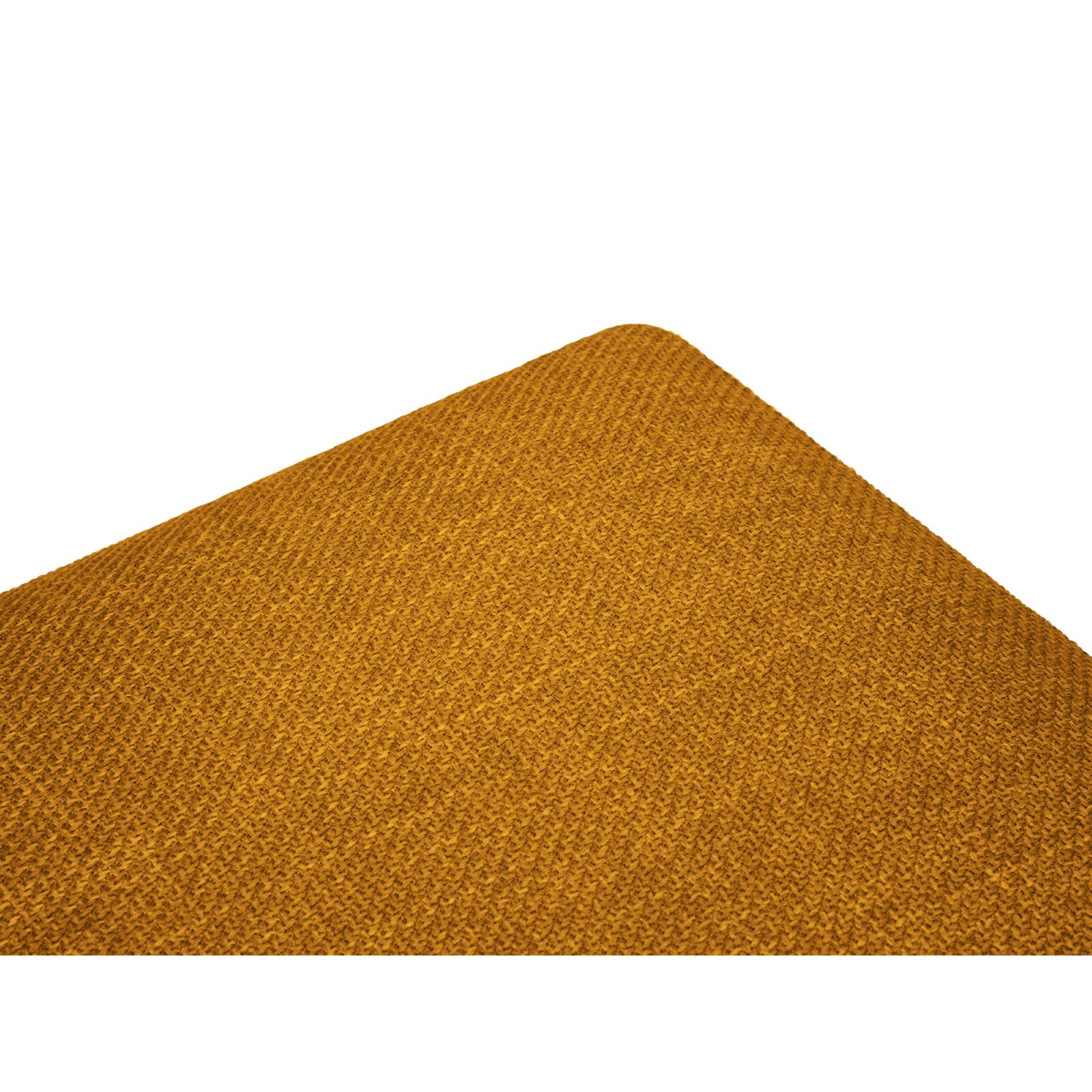 Pouf avec coffre "Yanis" en tissu structurel or