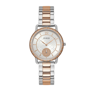 Reloj Guess W1290L2 Mujer Analogico Cuarzo con Correa de Acero inoxidable