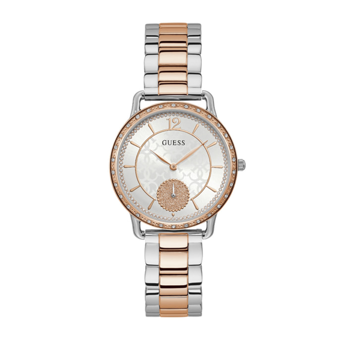 Reloj Guess W1290L2 Mujer Analogico Cuarzo con Correa de Acero inoxidable
