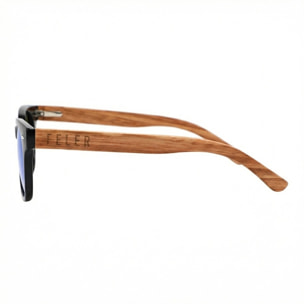 Gafas de Sol Feler 1543M-4 Polarizadas de Madera Unisex 48 mm