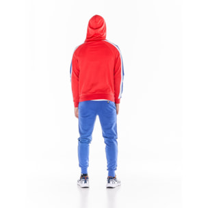 Tuta con cappuccio e zip da uomo New Sporty