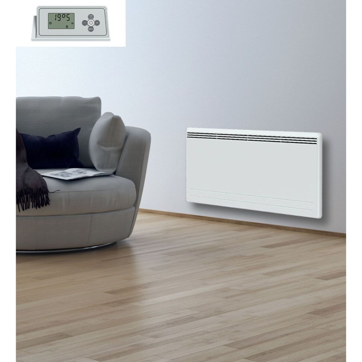 Radiateur inertie fonte 2000w