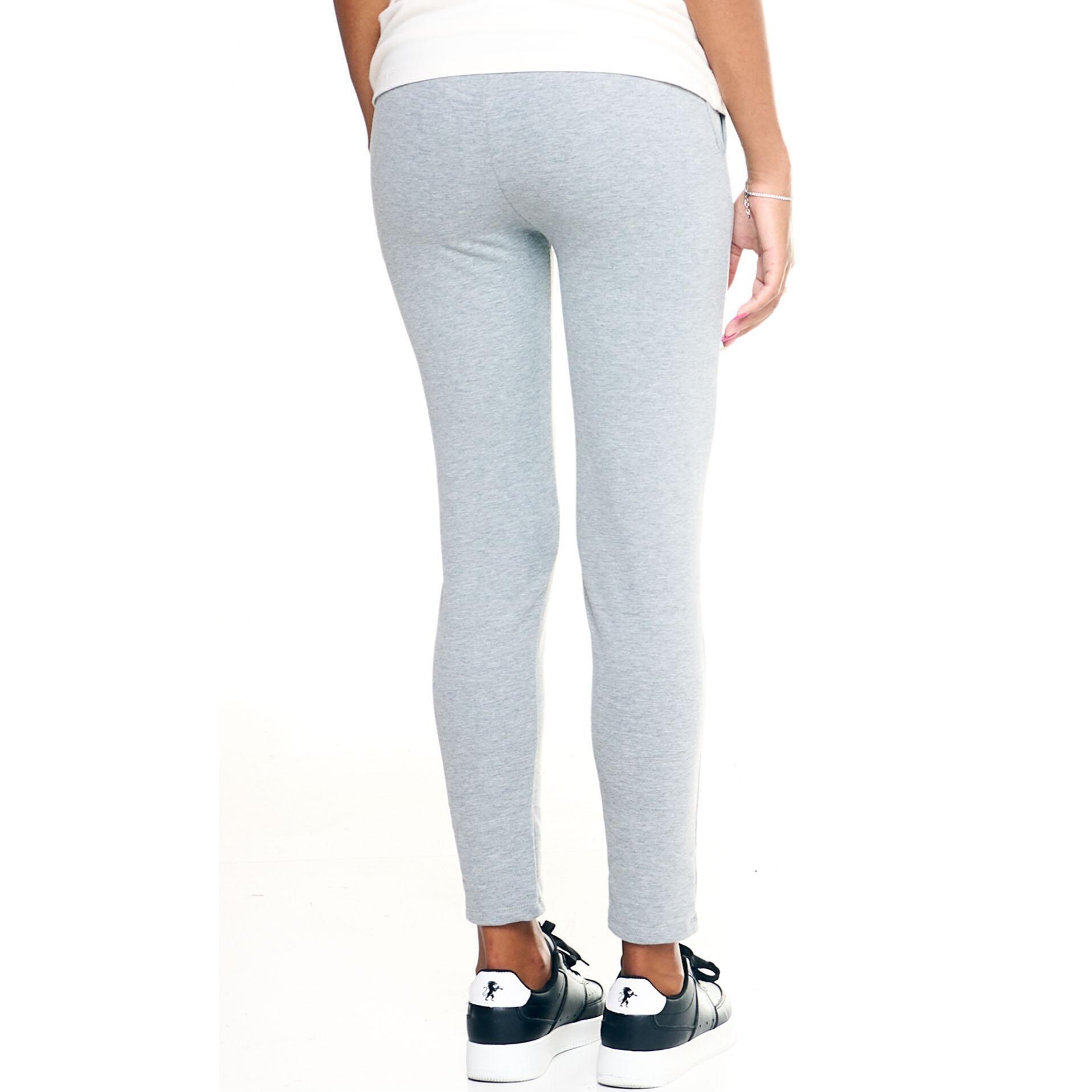 Pantalón de chándal básico con costuras verticales para mujer de Leone