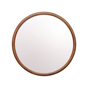 Miroir rond bois de pin Ø60cm GEORGIA