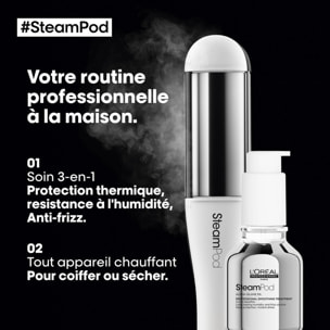 SteamPod - Soin Lissant Professionnel - tous types de cheveux 50 ml