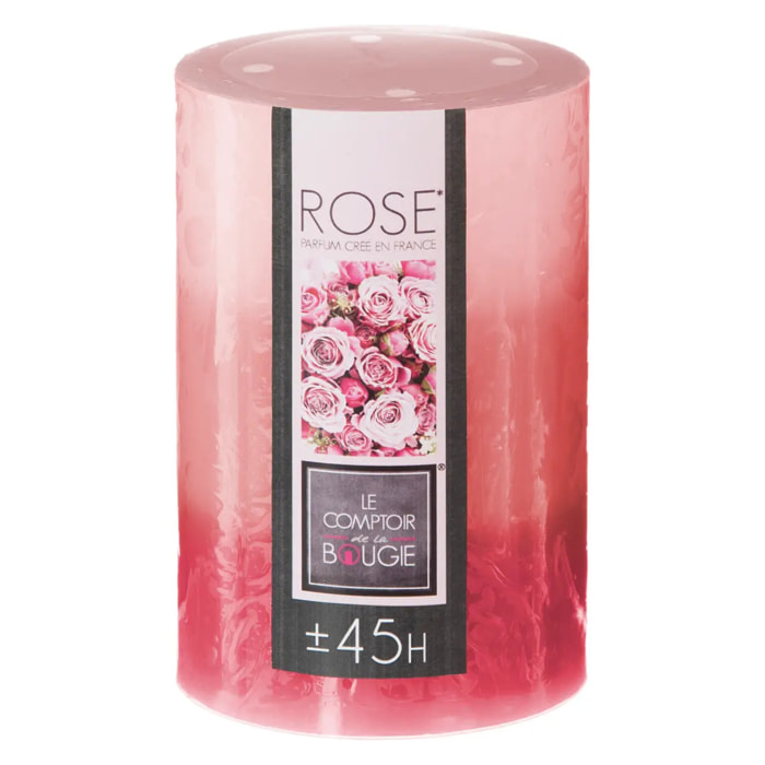 Bougie parfumée rose 310g