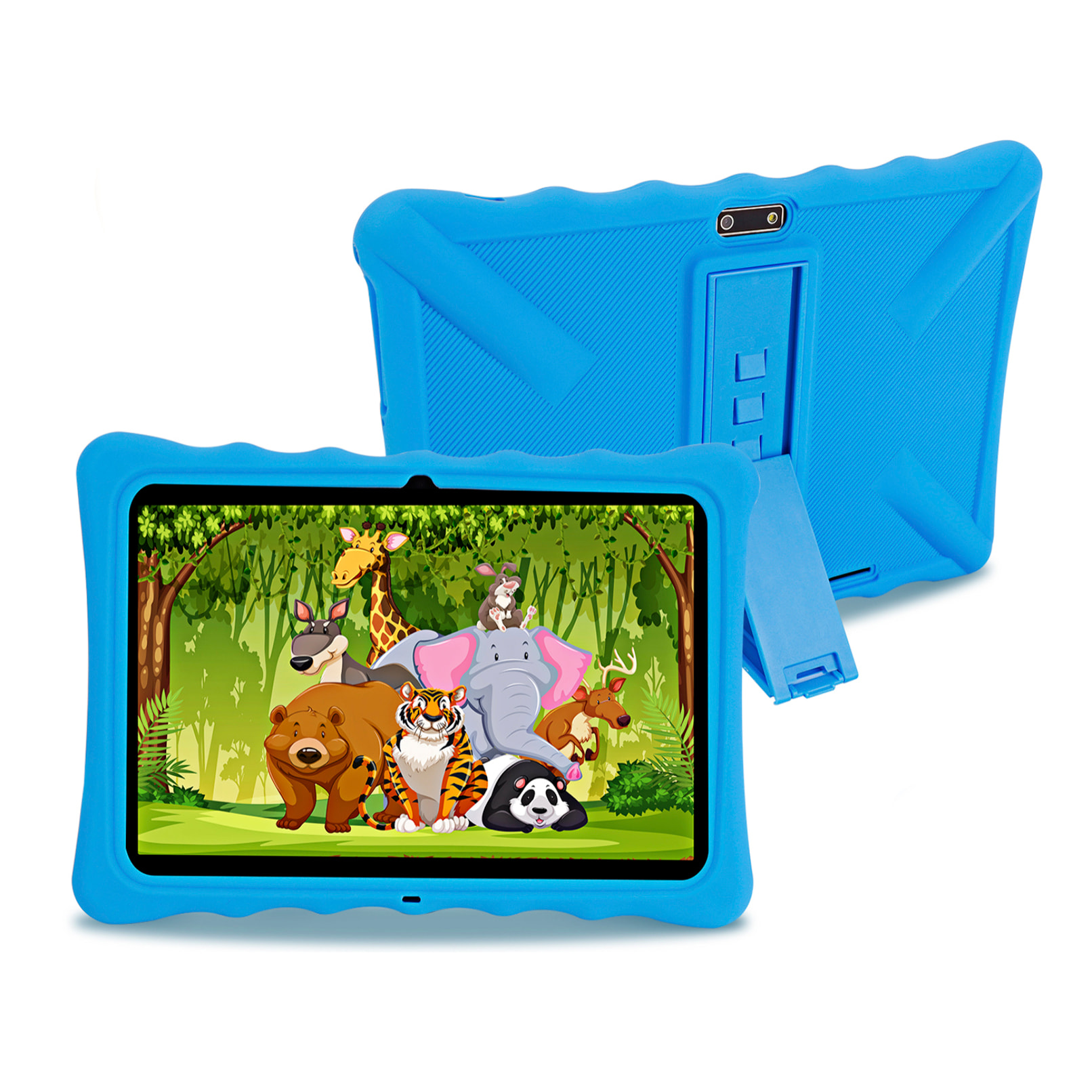 Tablet Infantil T10 WiFi + Dual SIM. SO Android 10 con IWAWA. Pantalla 10,1'' 1280x800px. SC7731E, ARM Cortex™-A7 Quad-Core,1.3Ghz 2GB RAM + 32GB. Doble cámara.