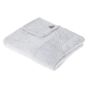Plaid "Tresse" flanelle 125x150cm