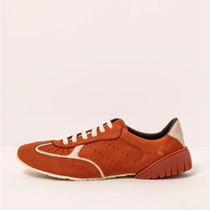 Zapatos 1744 NOBUCK D.ORANGE-BONE/ NANTES color D.orange-bone