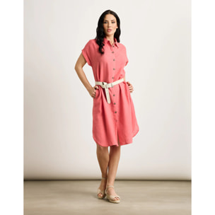 Vestido Midi Coral Paradise - Bayo