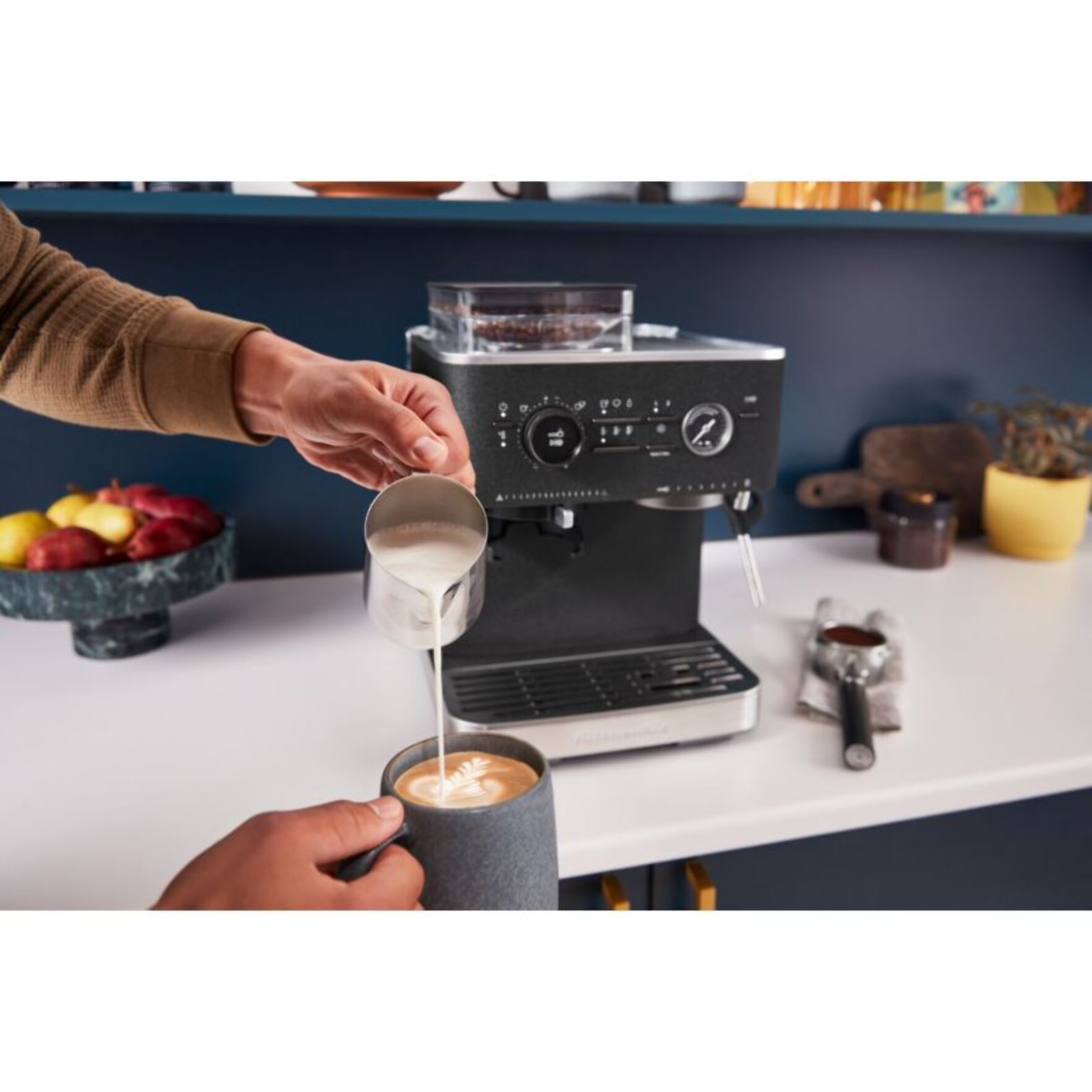 Expresso broyeur KITCHENAID 5KES6551EBK