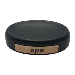 Porte Savon Céramique SPA Noir MSV