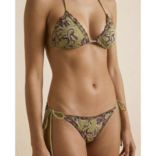 Top de bikini de triángulo