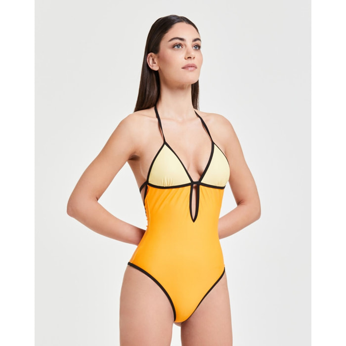 Pompea x Silvian Heach costume intero con coppe rimovibili