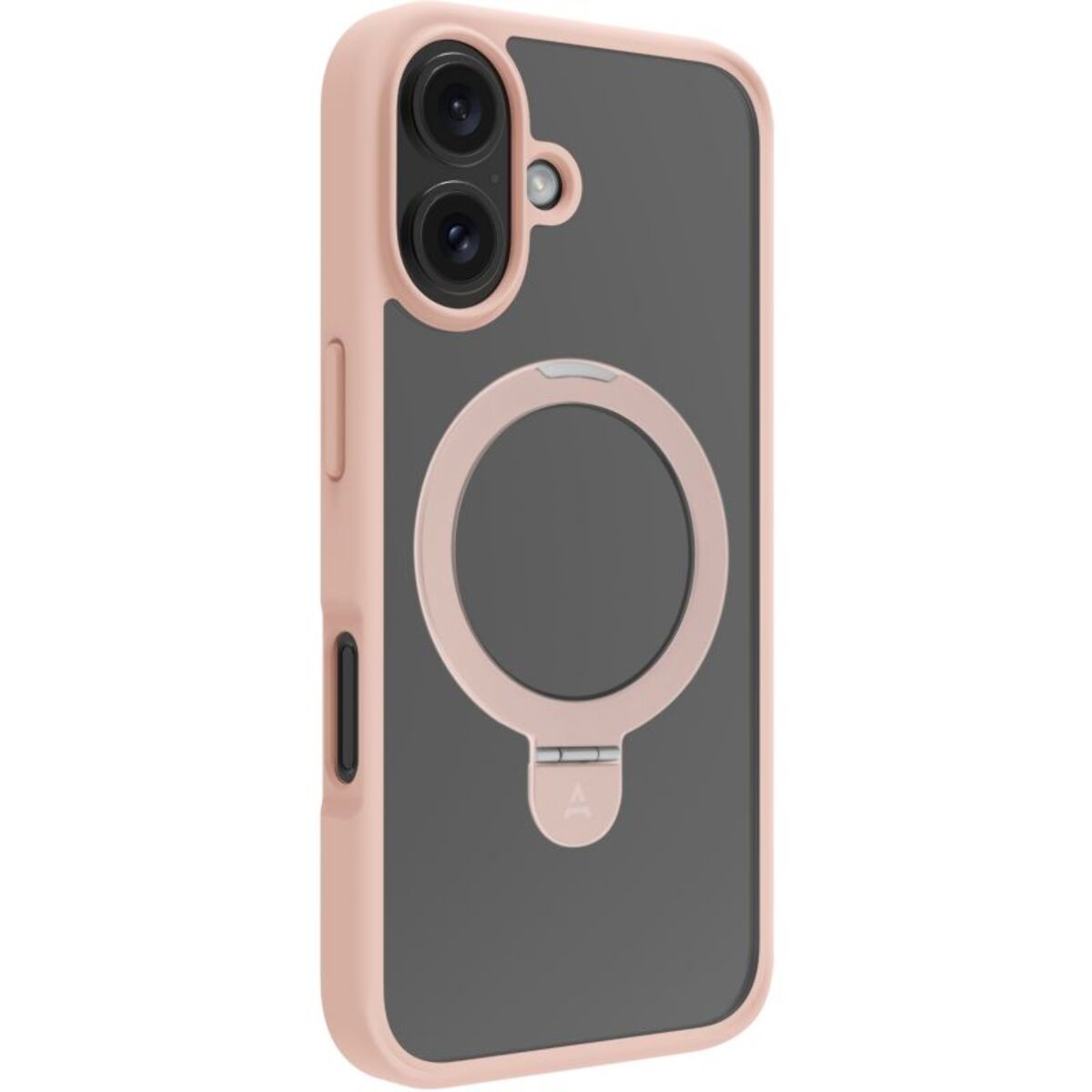 Coque ADEQWAT iPhone 16 magnétique Stand - Rose