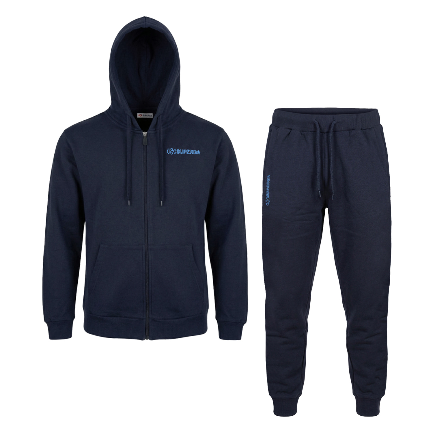 Tuta Uomo SUPERGA Cotone Leggero Zip