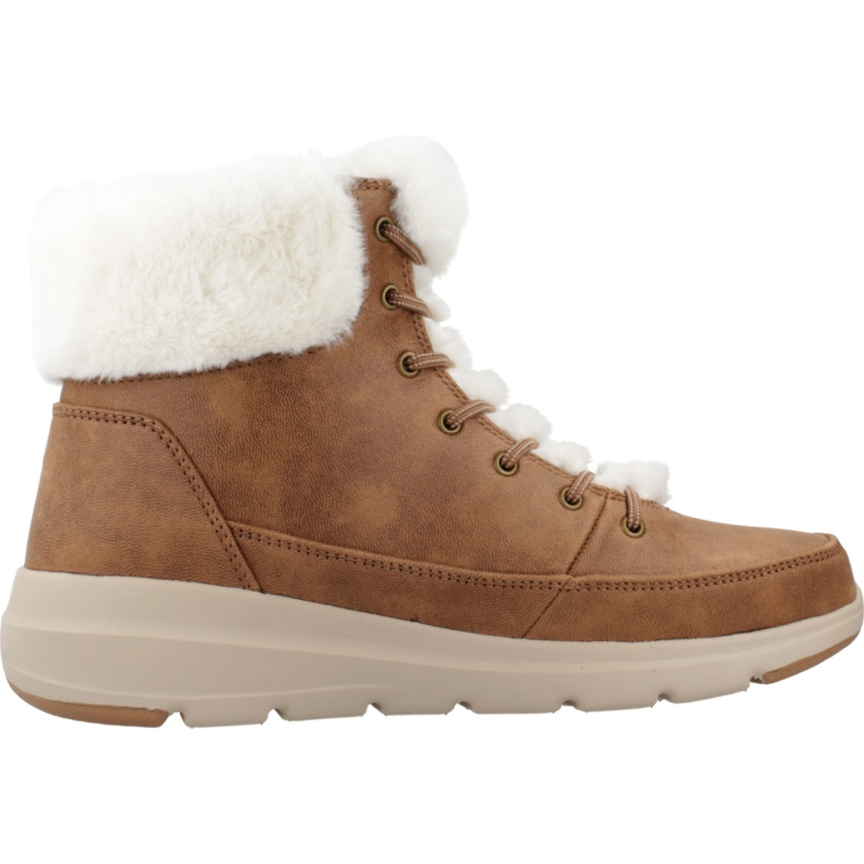 Botines Mujer de la marca SKECHERS  modelo GLACIAL ULTRA - WOND Brown