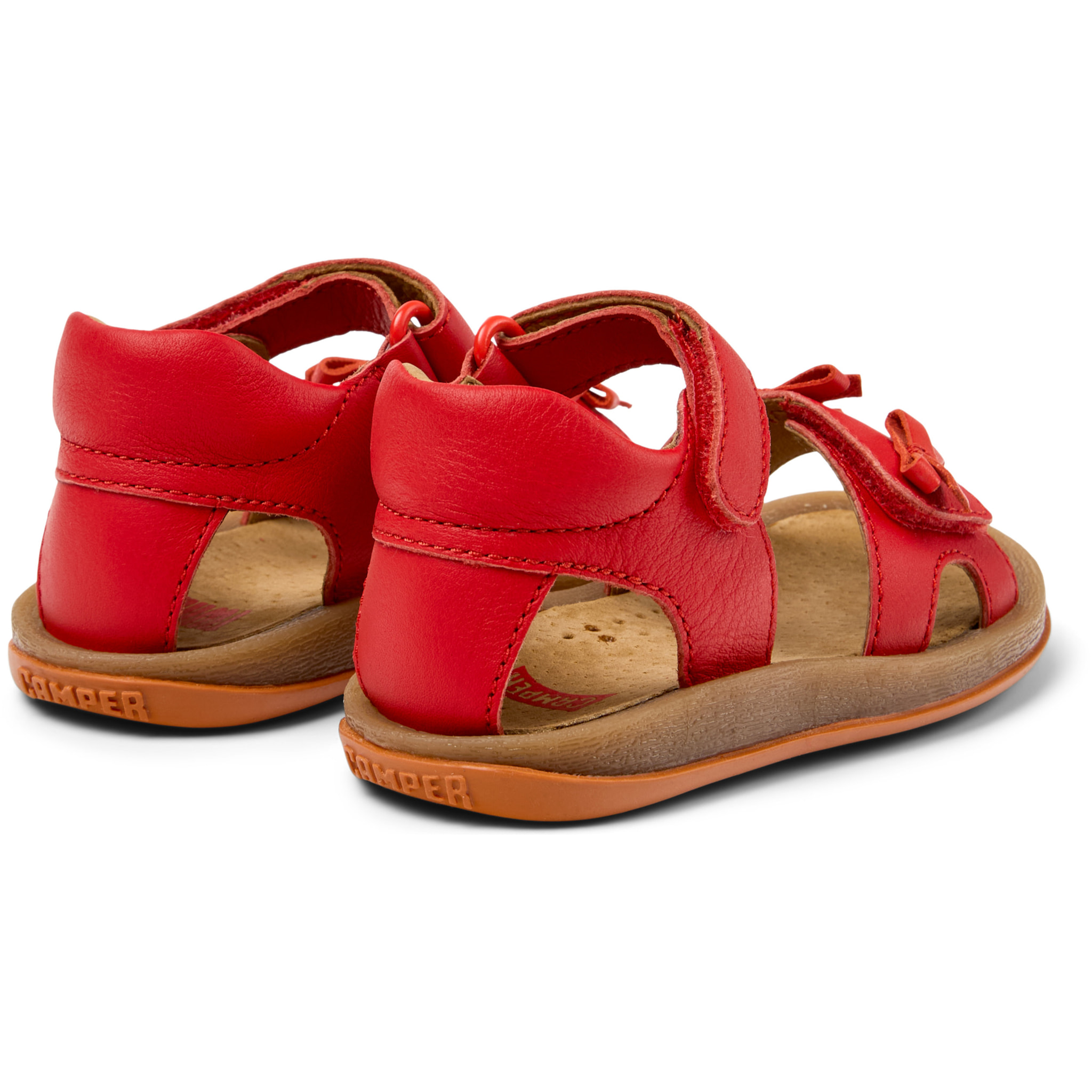 Sandali - CAMPER Bicho Twins - Rosso - Pelle liscia