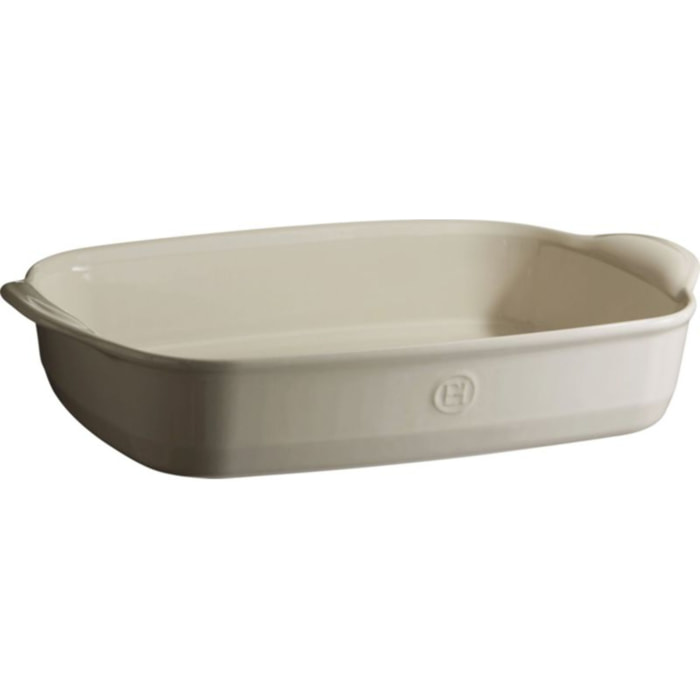 Plat au four EMILE HENRY rectangulaire 42x27cm Argile