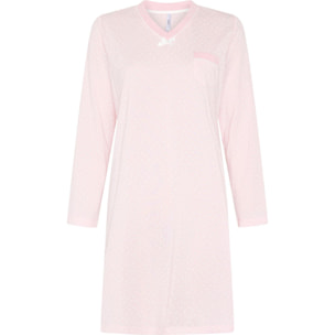 Camisón mujer de pico con corazones