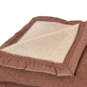 Couverture en 100% pure laine vierge 500g/m² - Beige Chamois