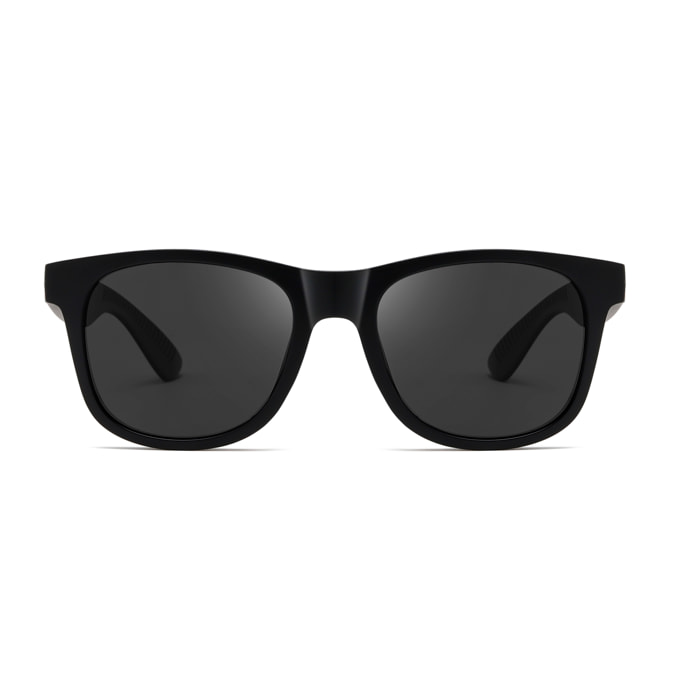Gafas de sol PALO ALTO WINDSURF - Negro mate / Polarizada ahumada