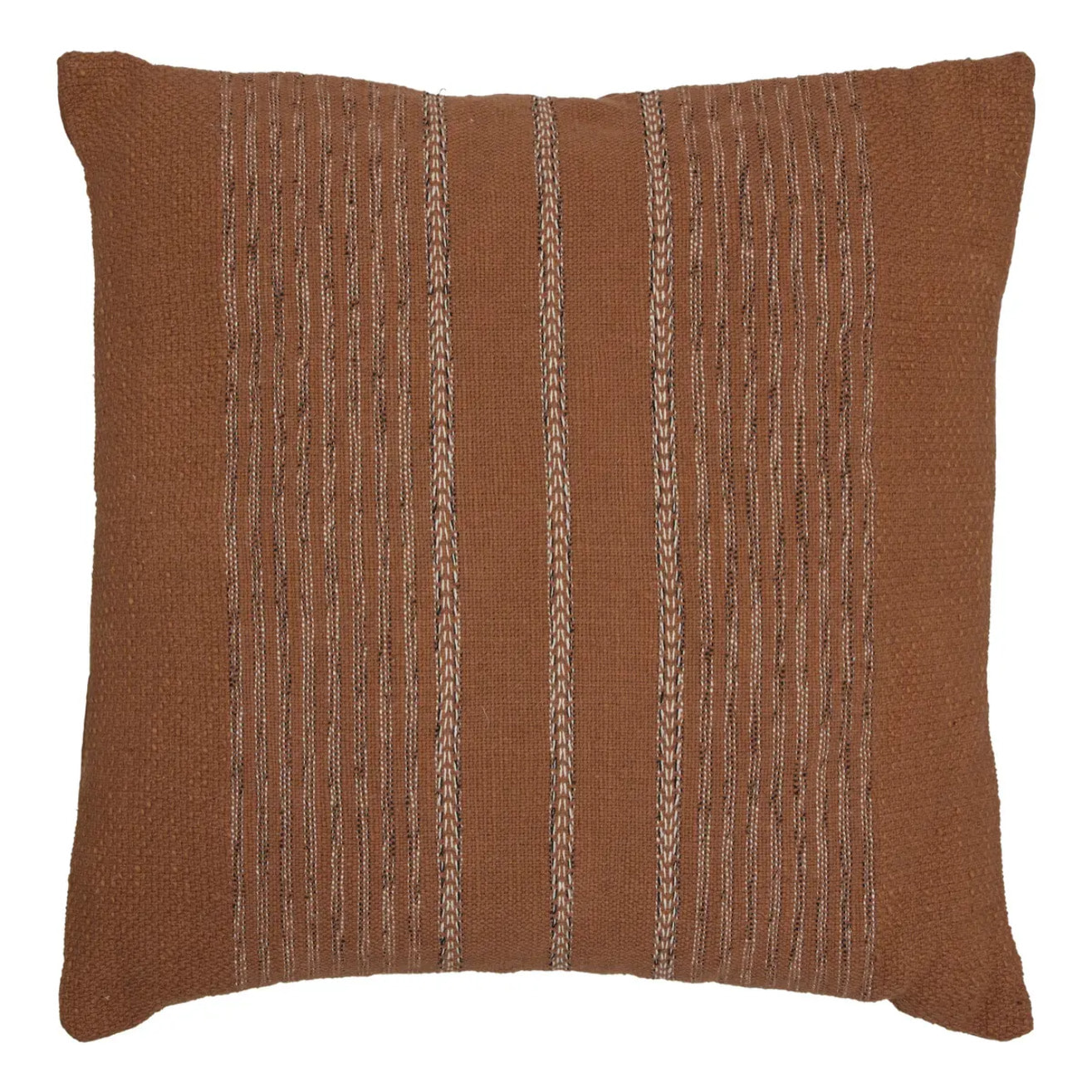 Coussin Mira 55x55cm terracotta