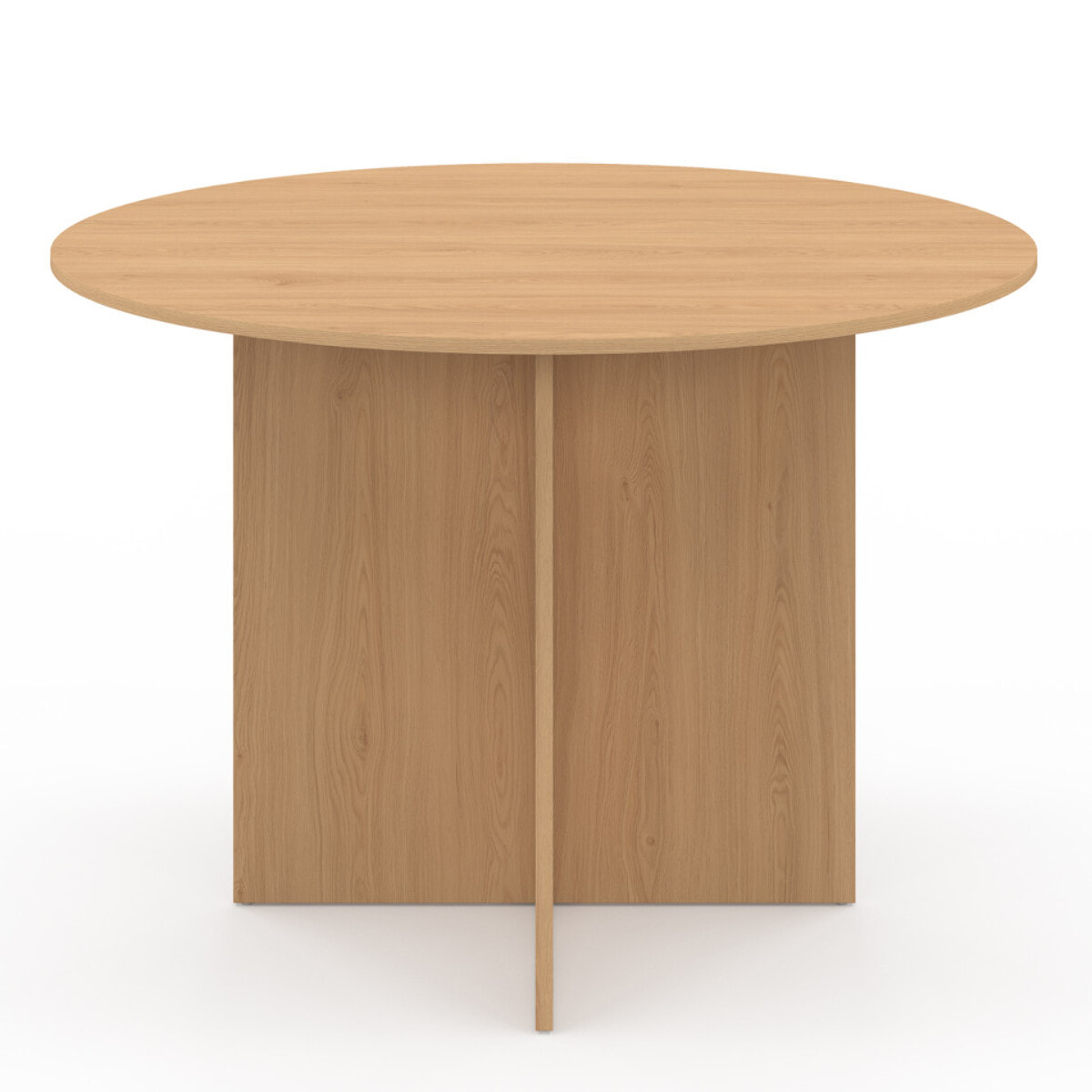 Table à manger ronde Ophélia bois Ø110cm