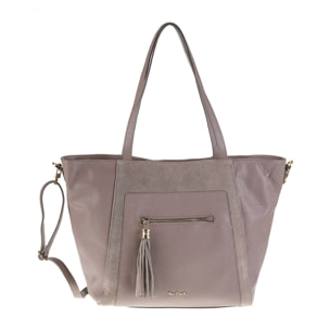 Borsa a mano da donna Made in Italy - Modello Erisia Plus - 100% pelle - 48.0 x 30.0 x 16.0 cm