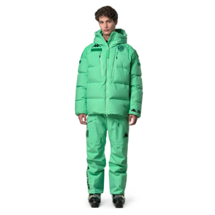 Kappa - Giacche Uomo Donna Verde - 6Cento 662C Premium