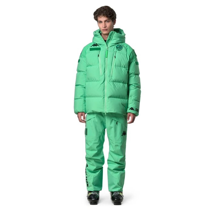 Kappa - Giacche Uomo Donna Verde - 6Cento 662C Premium