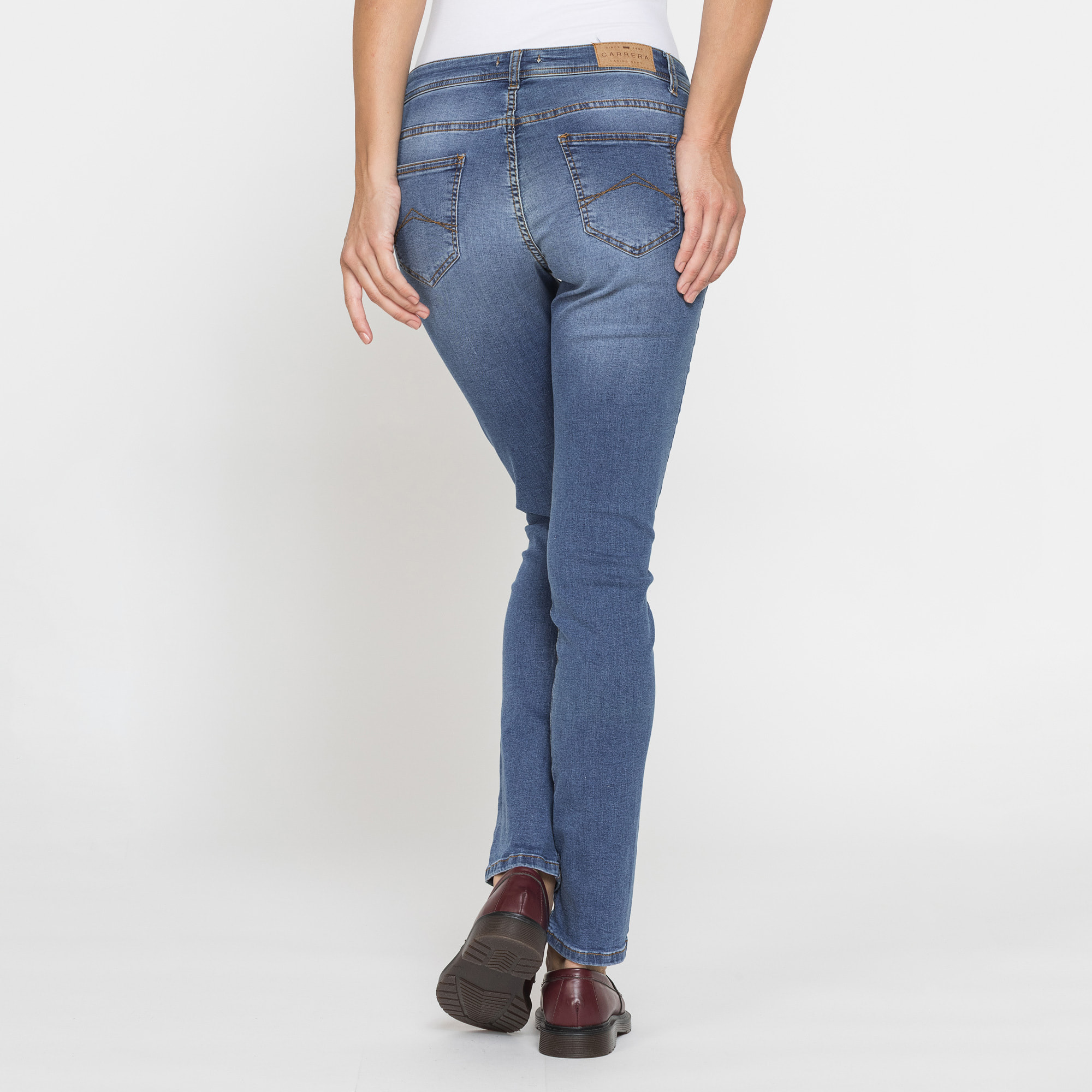 JEANS SLIM FIT A VITA BASSA IN DENIM STRETCH 9,5oz