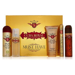 Cuba Paris Must Have Royal Edt Set 100 Ml + Edt 35 Ml + A/S 100 Ml + Deo 200 Ml