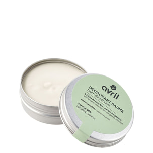 Déodorant - Certifié bio - Déodorant baume - Peaux sensibles - Parfum Bergamote 75 g