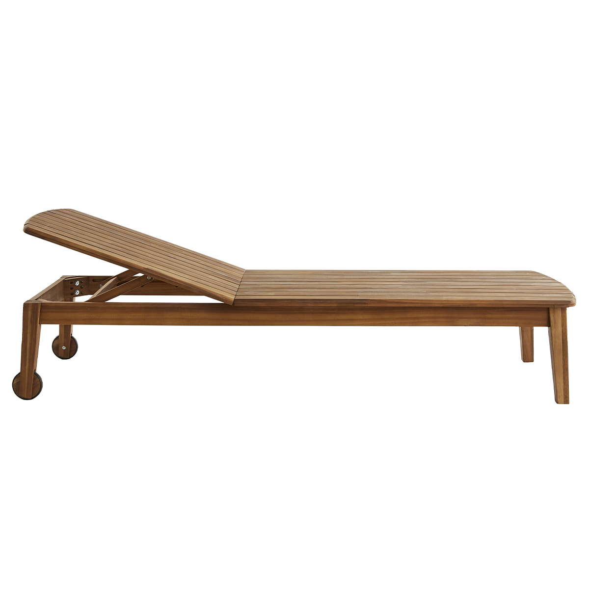 Bains de soleil en bois massif (lot de 2) CANOPEE