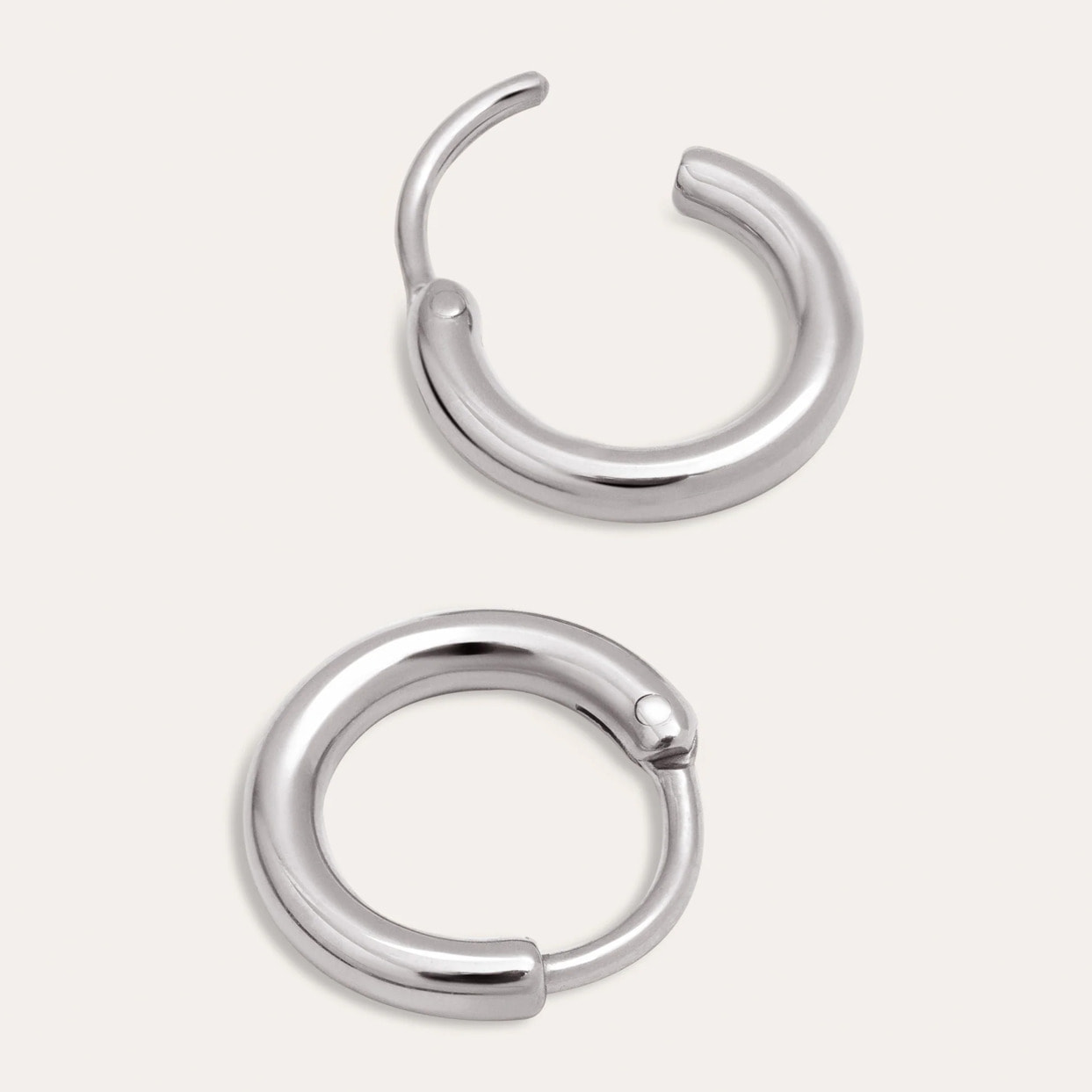 Pendientes Aro Maria XS Acero