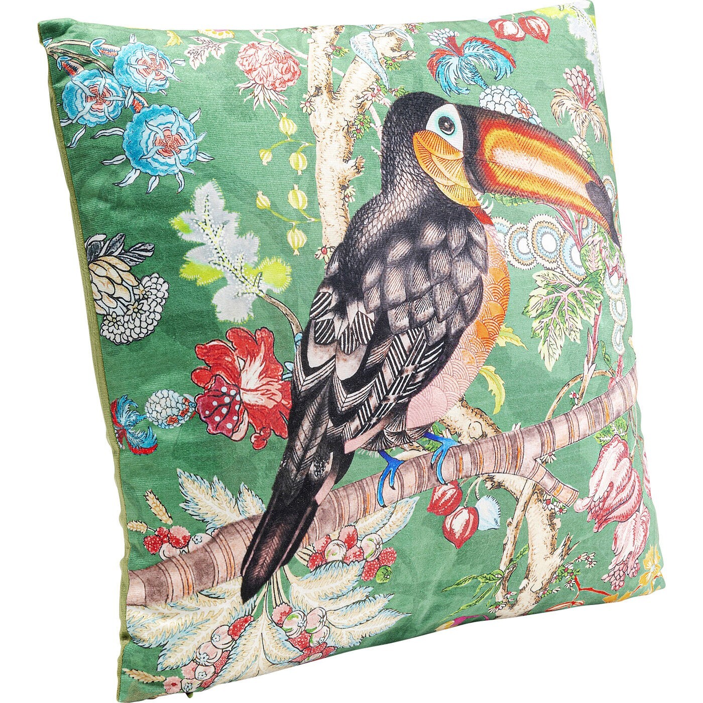 Coussin jungle toucan Kare Design