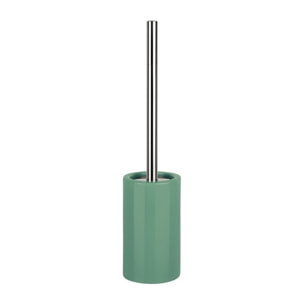 Brosse Wc avec support Céramique TUBE Vert Mousse Spirella