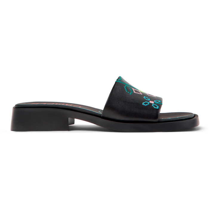 Sandalias - CAMPER Dana Twins - Negro - Cuero liso