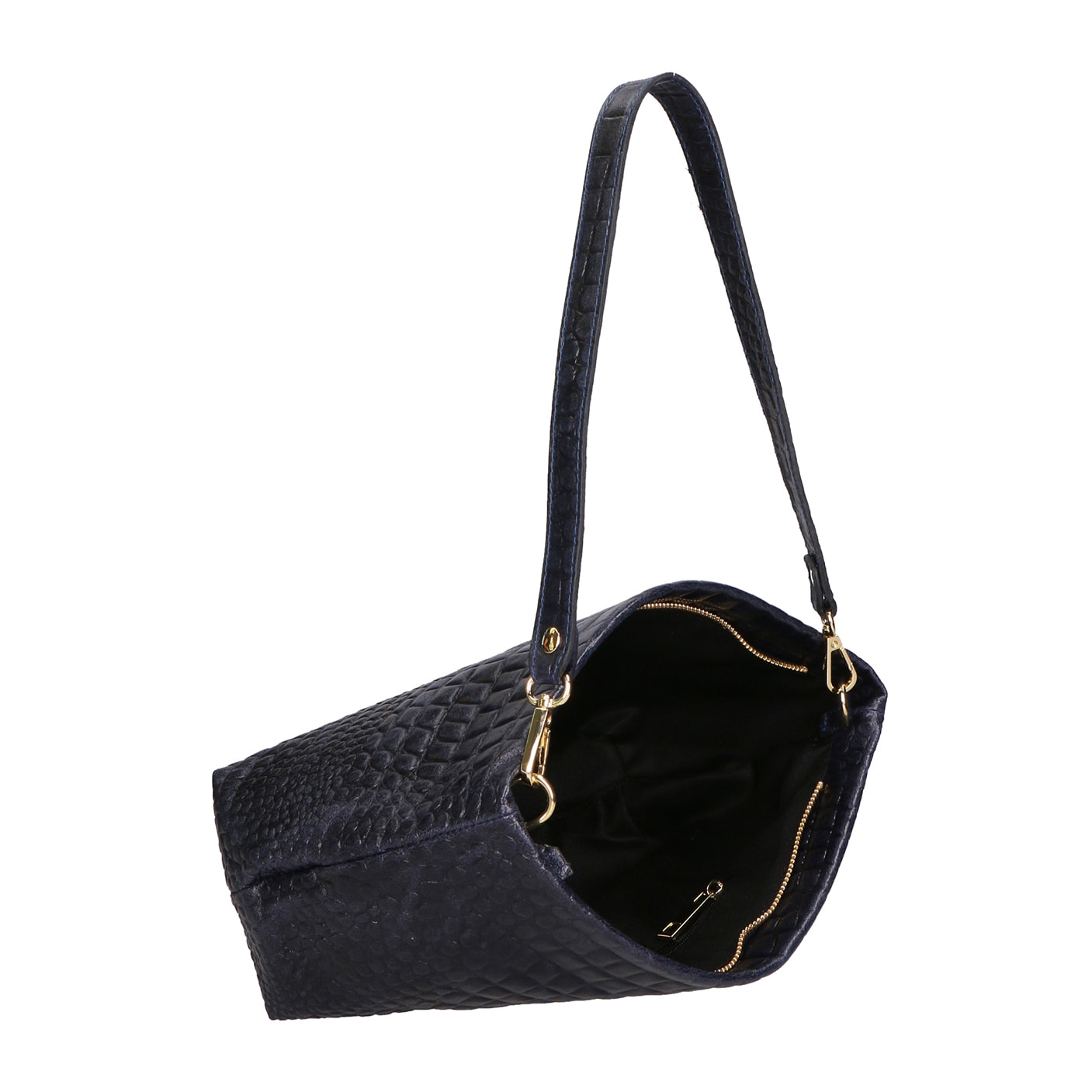 Borsa a spalla da Donna Lorelei in Vera Pelle Made in Italy 19x33x10 cm
