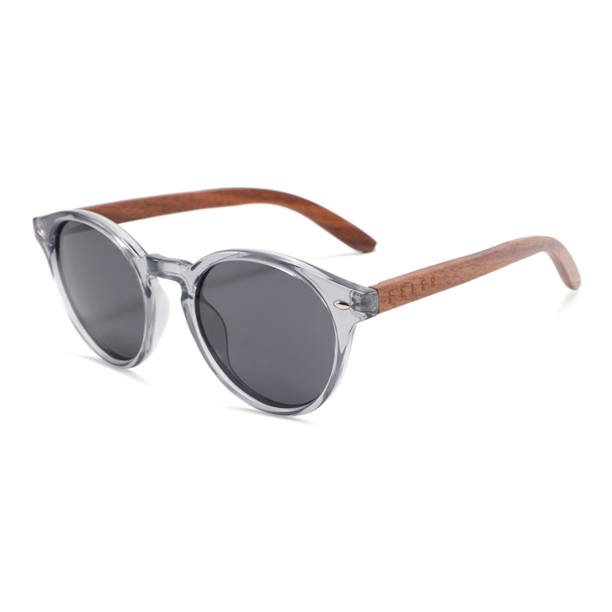 Gafas de Sol Feler 1537-13 Polarizadas de Madera Unisex 50 mm