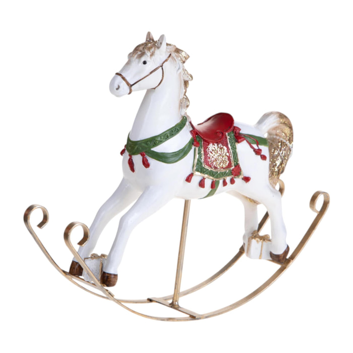 Cavallo a dondolo - Pezzi 2 - 25xH23x7cm - Bianchi Dino SpA
