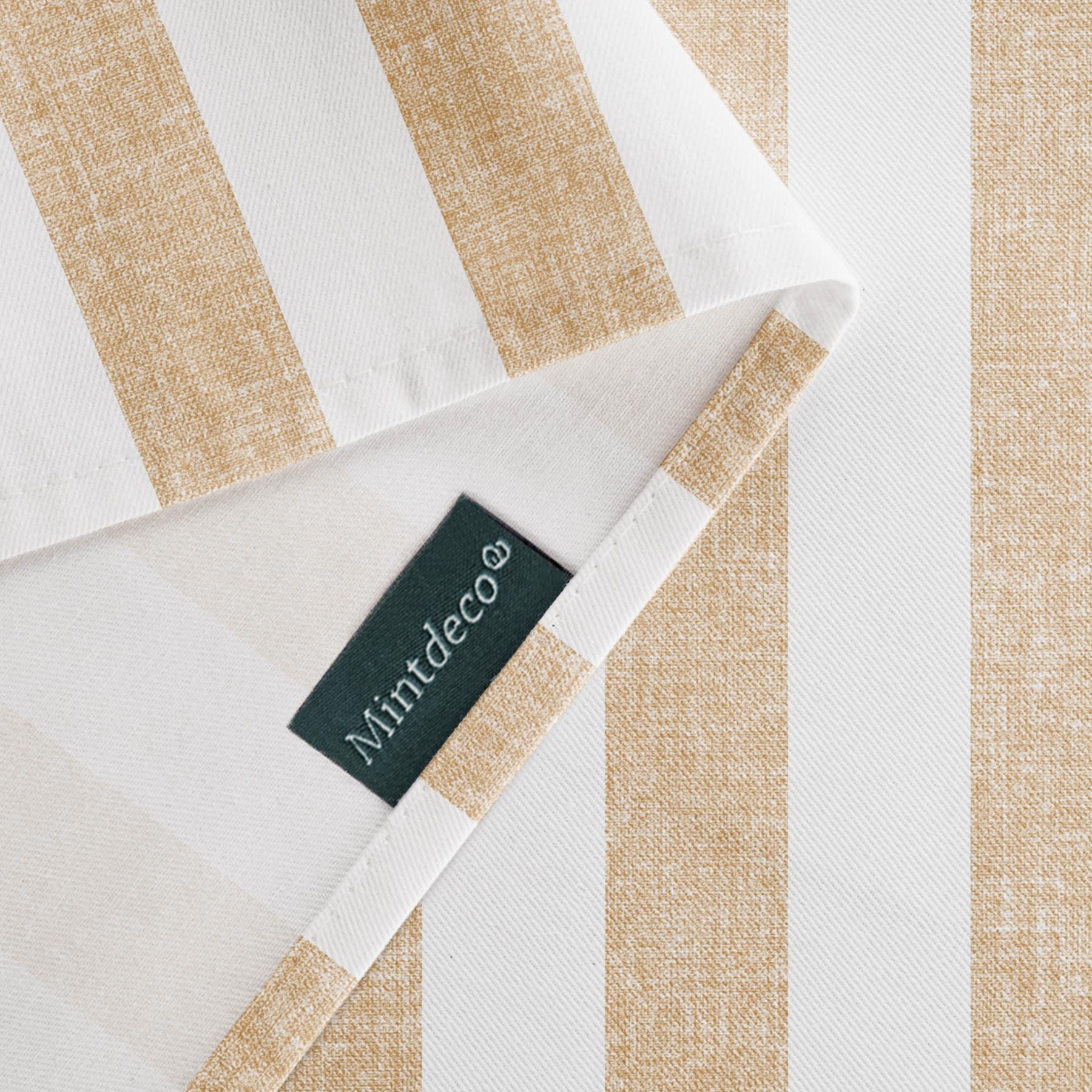 Nappe anti-taches KODA OCRE - en 100 % coton