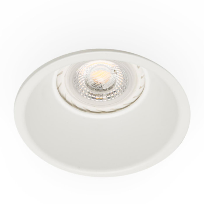 GAS Lampe encastrable blanc