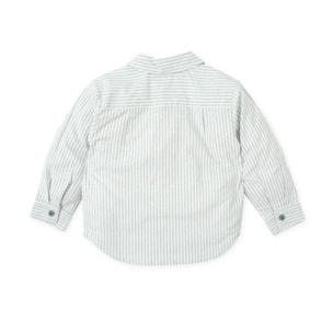 Camisa . - Verde mar