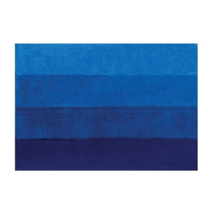 Tapis de bain Polyester FOUR 60x90cm Bleu Spirella