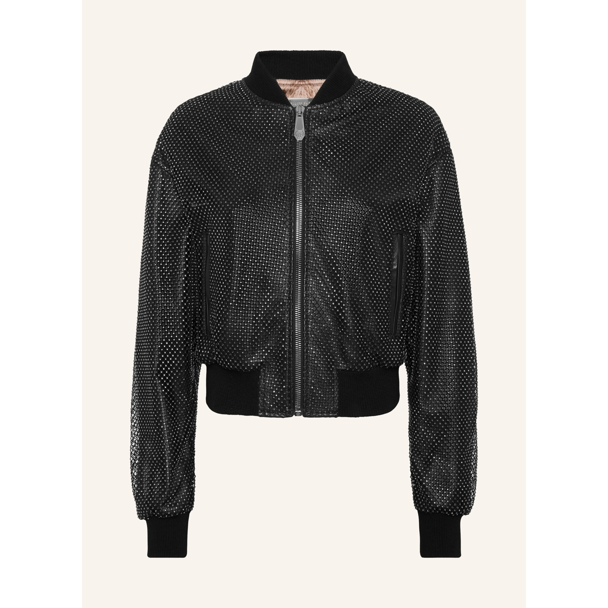 PHILIPP PLEIN Leather Bomber