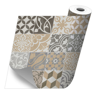 Stickers adhesivos de CERAMIKO - Antique sepia 50x100